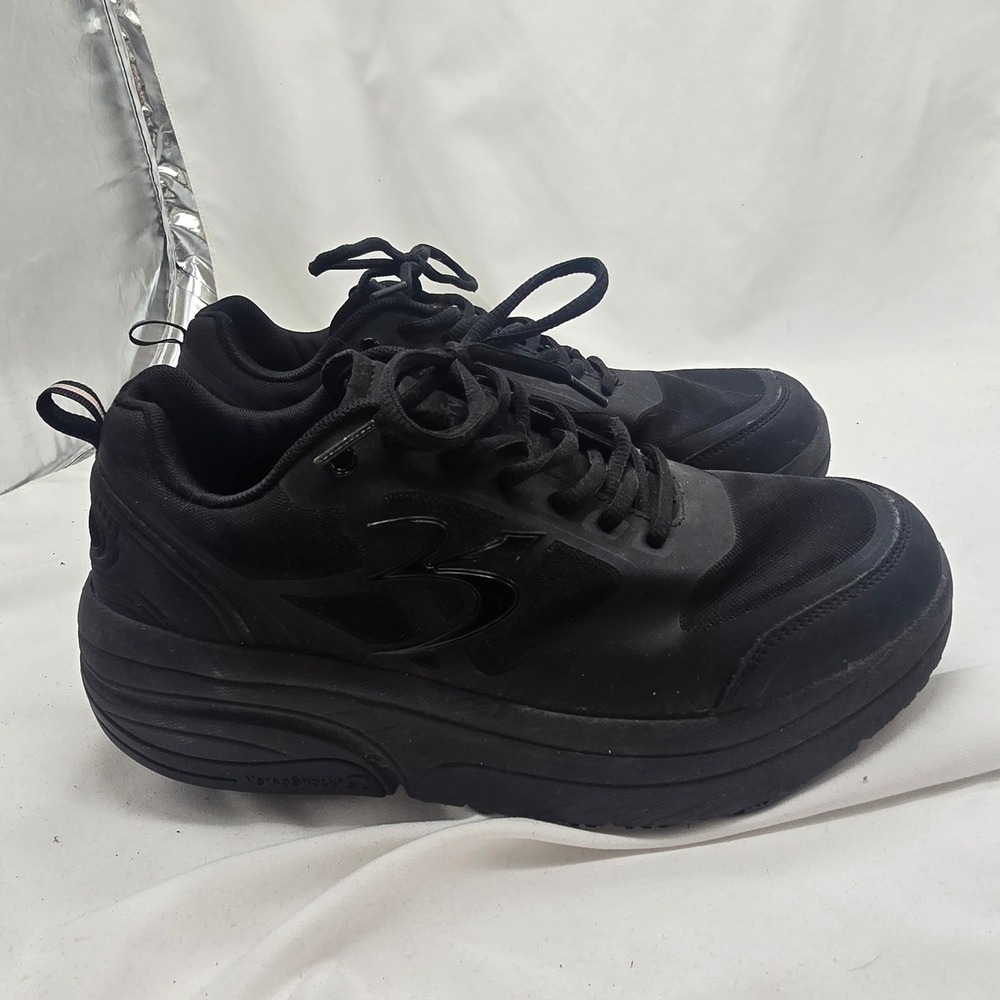 Gravity Defyer G-Defy Sneakers Womens 10.5 Black Mesh Orthopedic